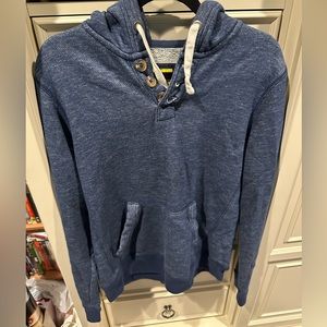 Prince & Fox Hooded Long Sleeve Shirt M